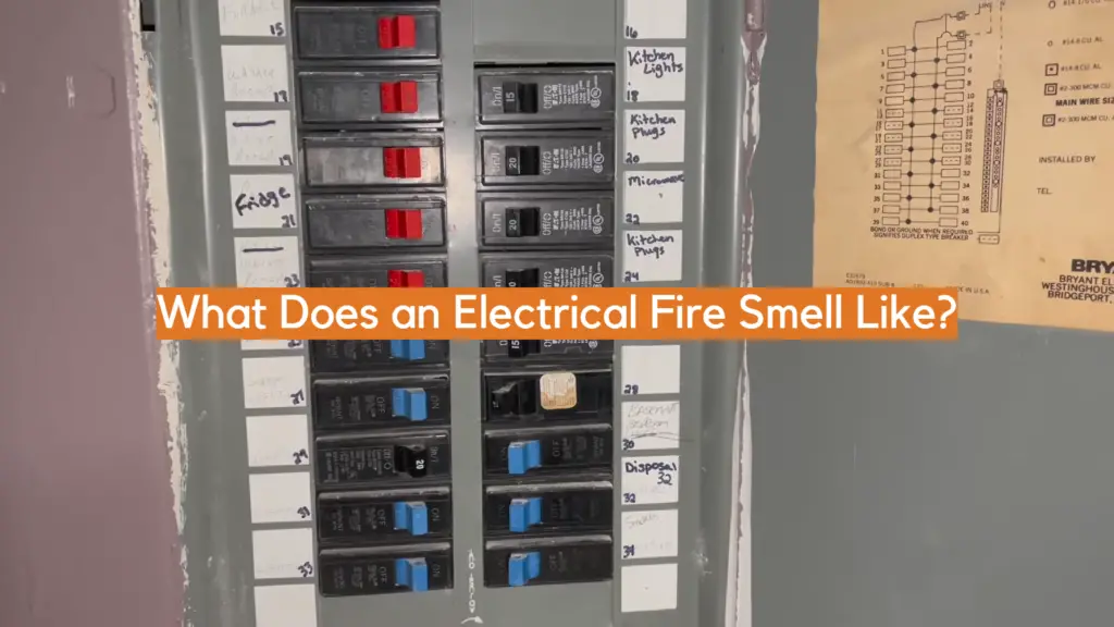 What Does An Electrical Fire Smell Like Electronicshacks