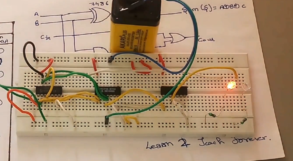 Full Adder Circuit – How It Works?