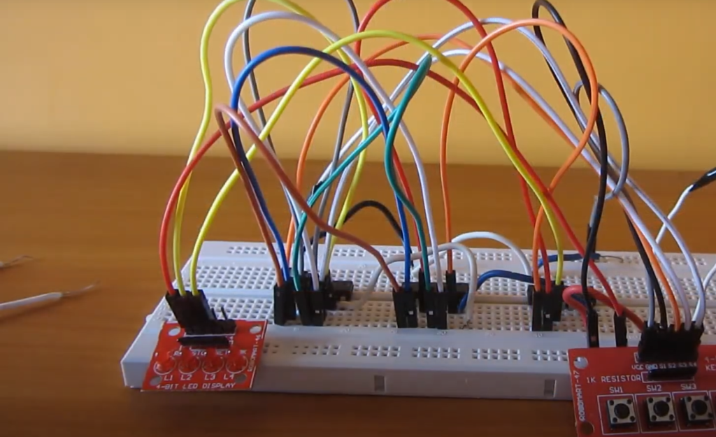 Practical Demonstration of Full Adder Circuit