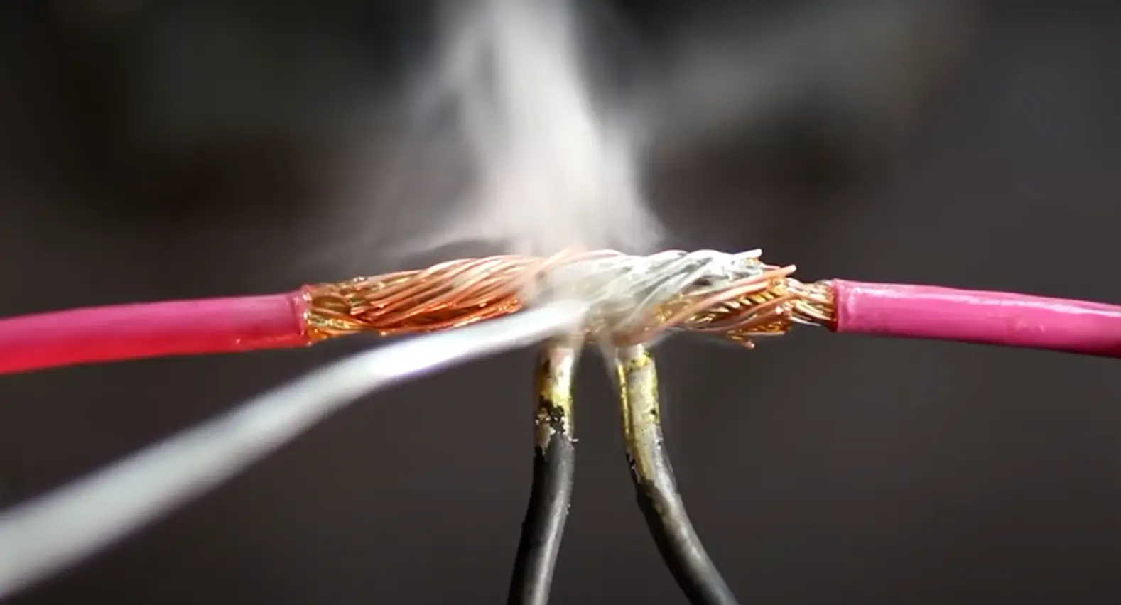 The quickest way to solder wires to connectors