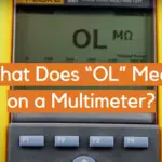 What Does “OL” Mean on a Multimeter?