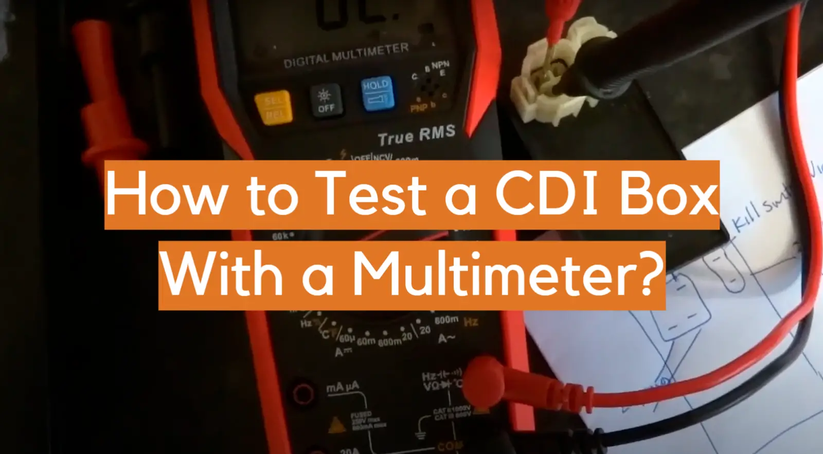 How to Test a CDI Box With a Multimeter?
