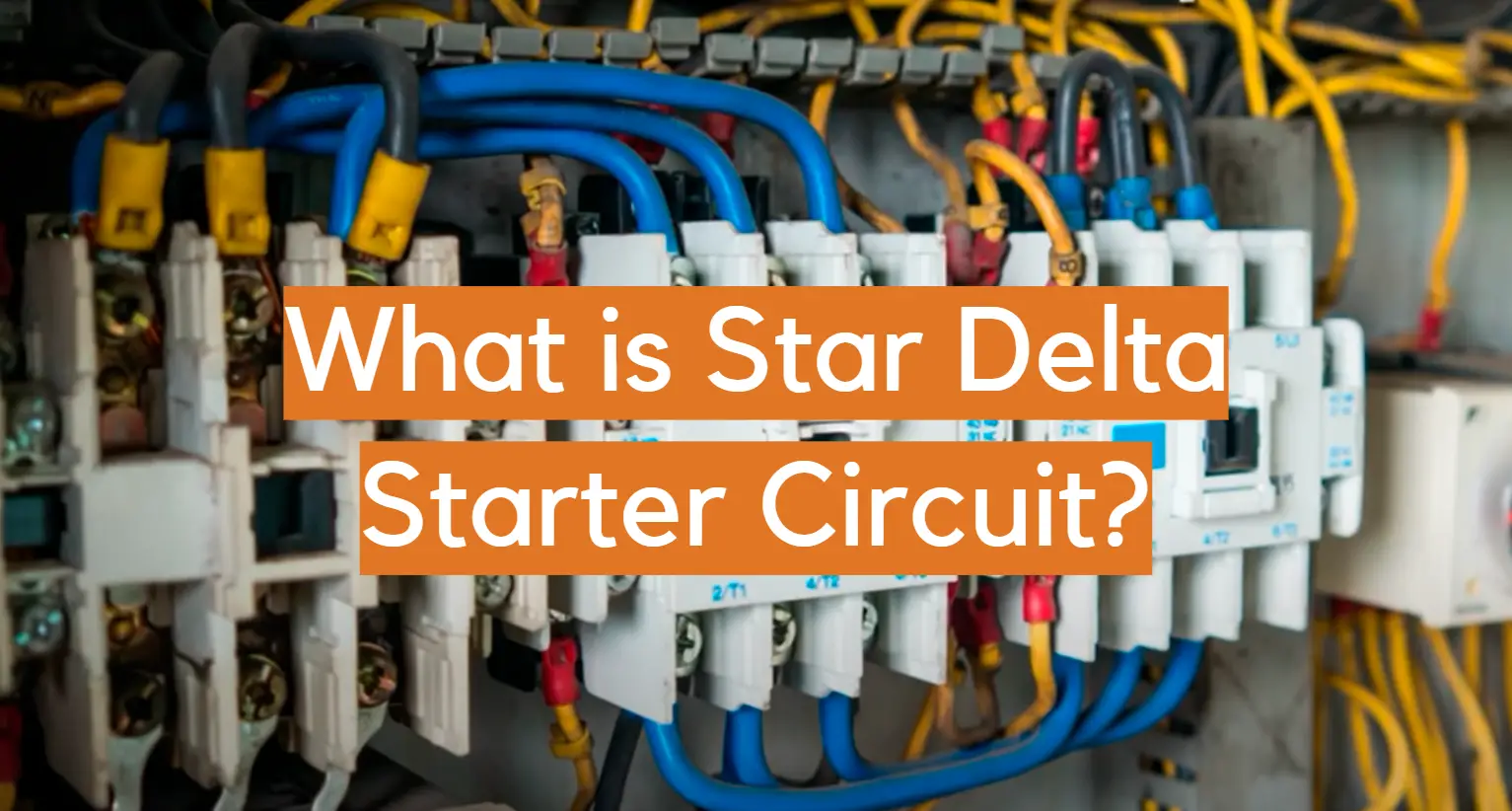 What is Star Delta Starter Circuit?