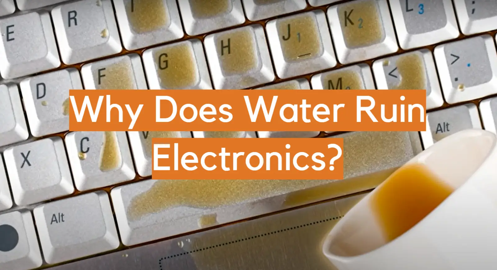 Why Does Water Ruin Electronics?
