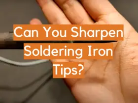 Can You Sharpen Soldering Iron Tips?