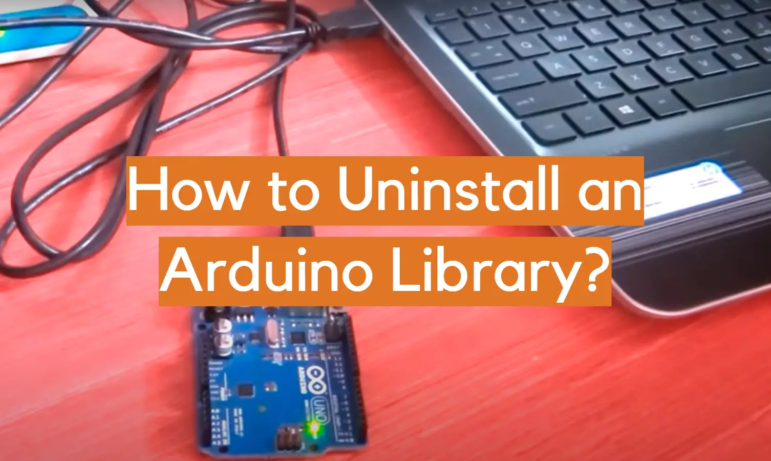 How to Uninstall an Arduino Library?