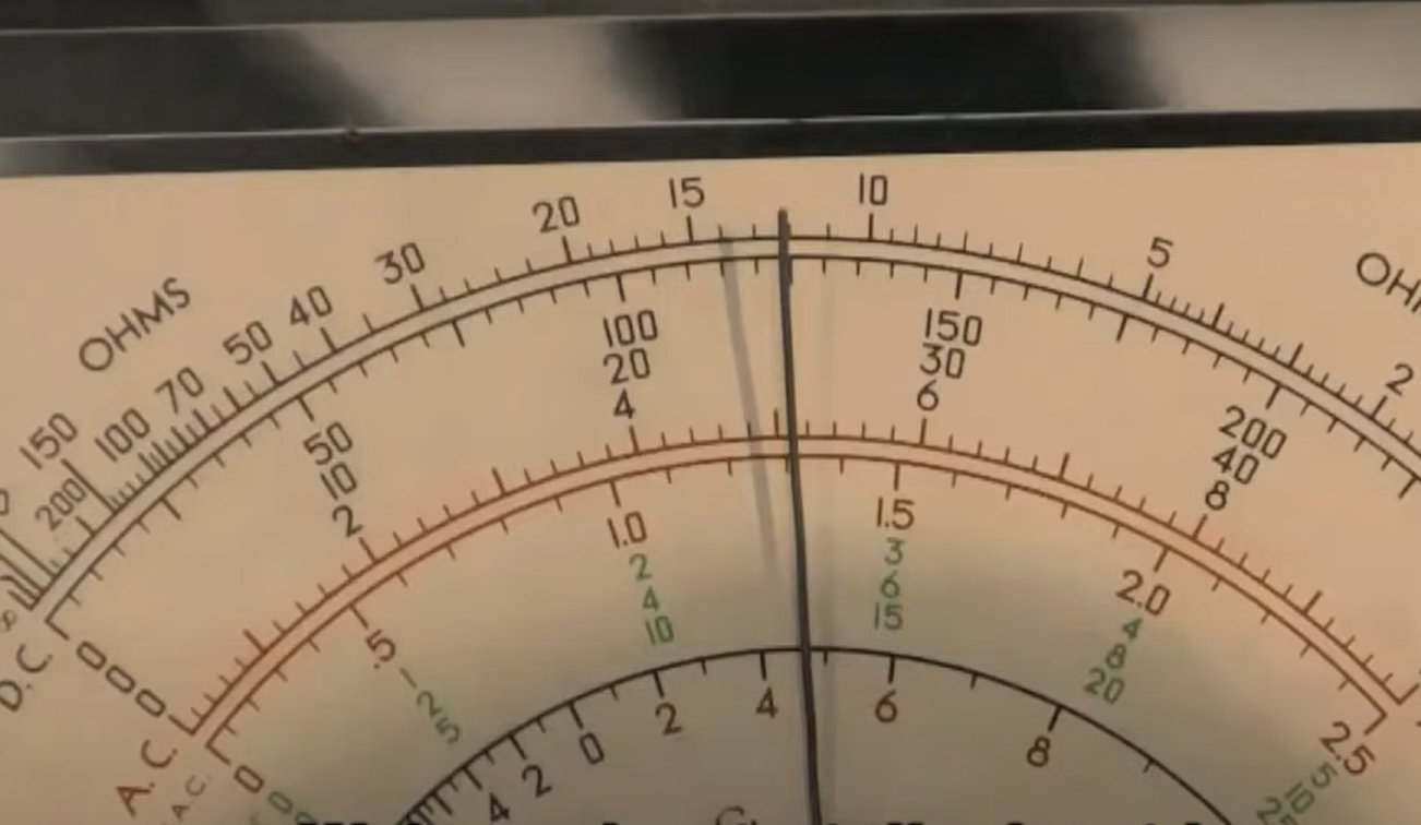 Understand the Analog Multimeter Scale