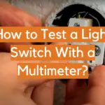 How to Test a Light Switch With a Multimeter?