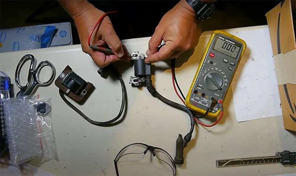 Testing Magneto Coil With a Multimeter