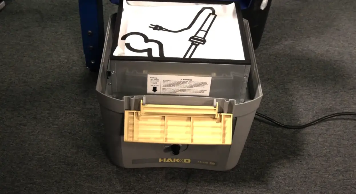 Hakko FA430 Fume Extraction System Review ElectronicsHacks