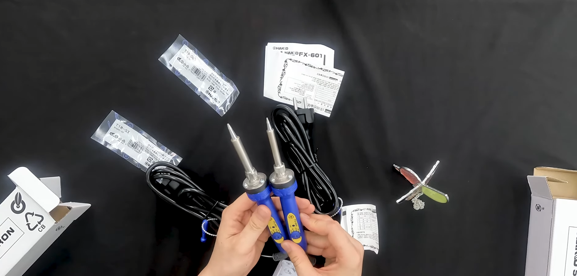 Hakko FX601 Soldering Iron Review ElectronicsHacks