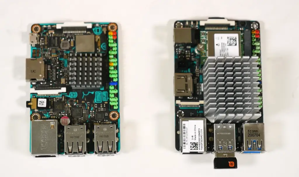 Differences Between Asus Tinker Board and Raspberry Pi 4