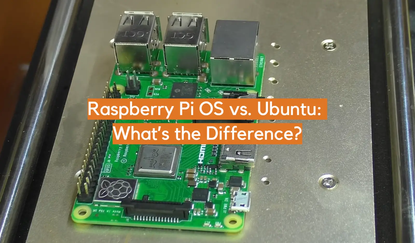 Raspberry Pi OS vs. Ubuntu: What’s the Difference?