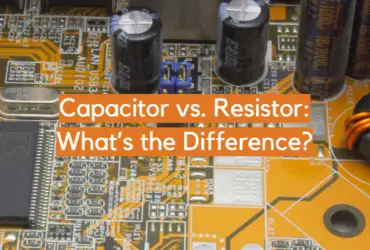 Capacitor vs. Resistor: What’s the Difference?