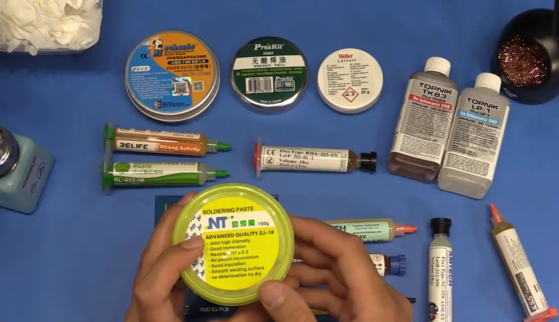 Flux vs. Solder Paste What’s the Difference? ElectronicsHacks