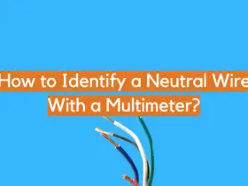 How to Identify a Neutral Wire With a Multimeter?