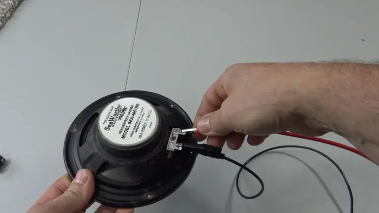 How To Identify Positive And Negative Speaker Wires With A Multimeter how-to-identify-positive-and-negative-speaker-wires-with-a-multimeter