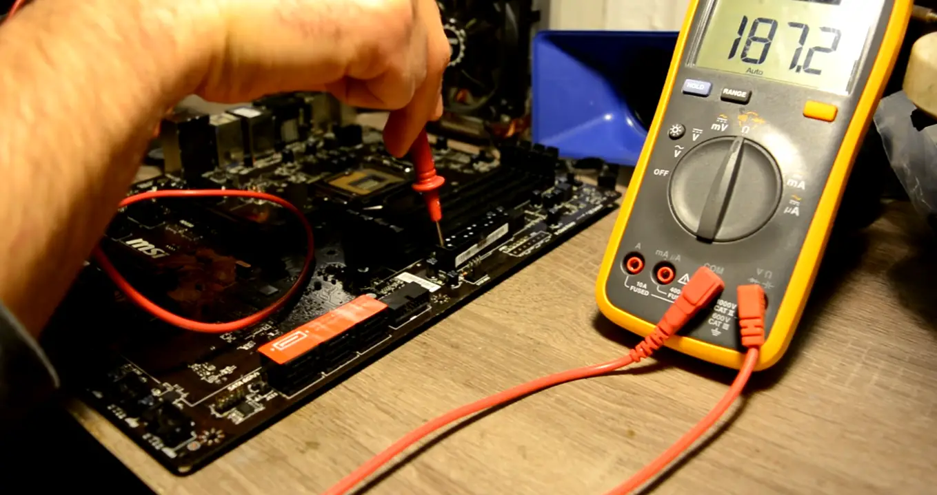 How to Test a Motherboard With a Multimeter? ElectronicsHacks