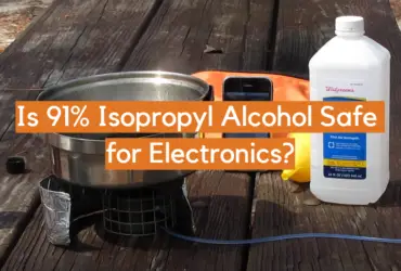 Is 91% Isopropyl Alcohol Safe for Electronics?