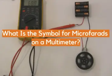 What Is the Symbol for Microfarads on a Multimeter?