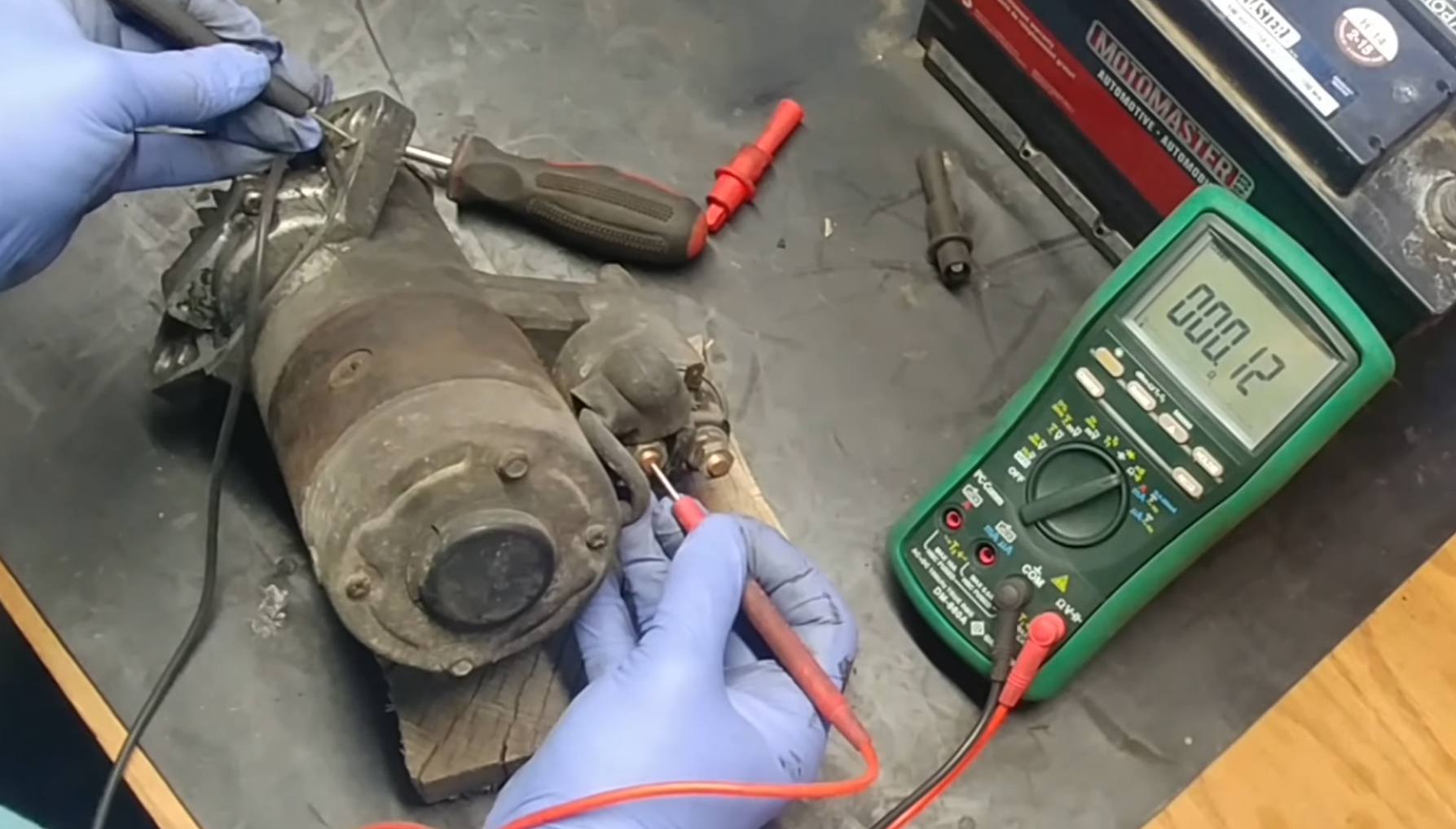How to Test a Starter With a Multimeter? ElectronicsHacks