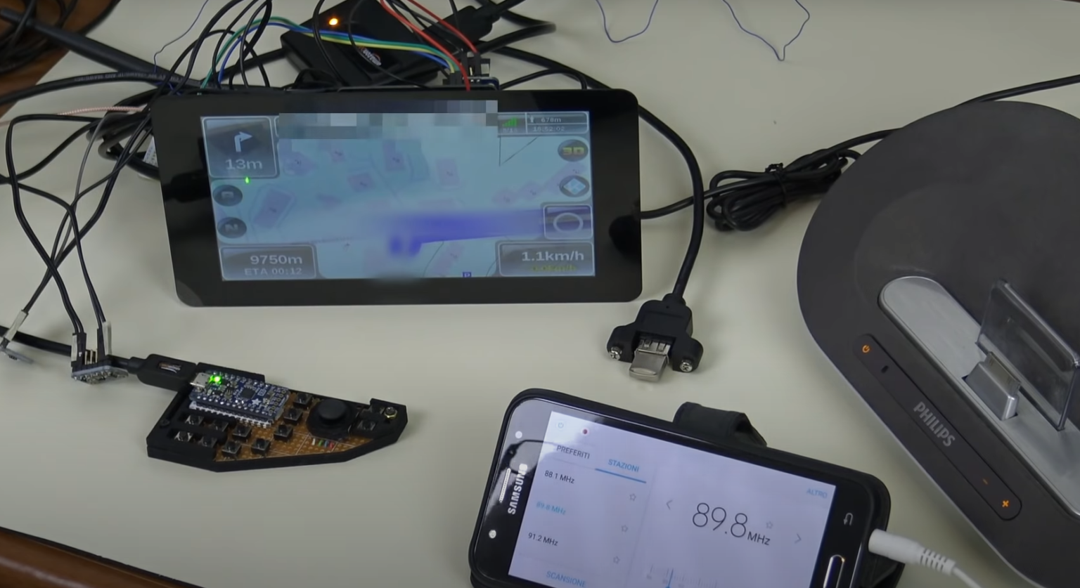 Custom Raspberry Pi Car Interface Raspberry Pi Car Projects - ElectronicsHacks