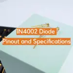 1N4002 Diode Pinout and Specifications