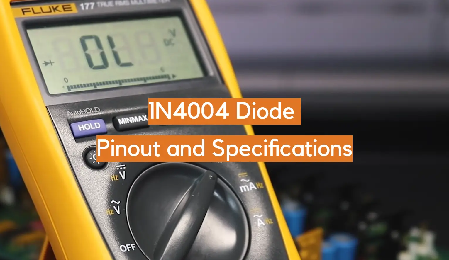 1N4004 Diode Pinout and Specifications