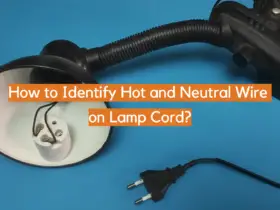 How to Identify Hot and Neutral Wire on Lamp Cord?