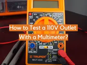 How to Test a 110V Outlet With a Multimeter?