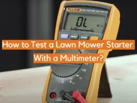 How to Test a Lawn Mower Starter With a Multimeter?