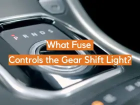What Fuse Controls the Gear Shift Light?