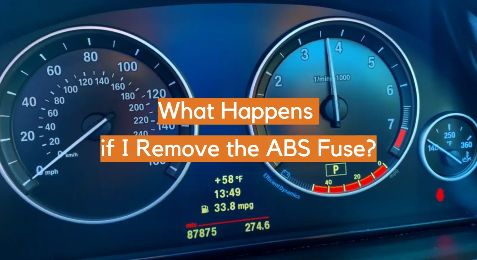 What Happens if I Remove the ABS Fuse?