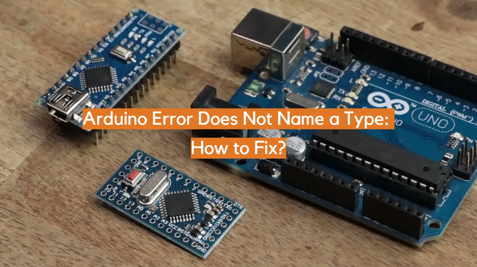 Arduino Error Does Not Name a Type: How to Fix?