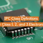 IPC Class Definitions for Class 1, 2, and 3 Electronics