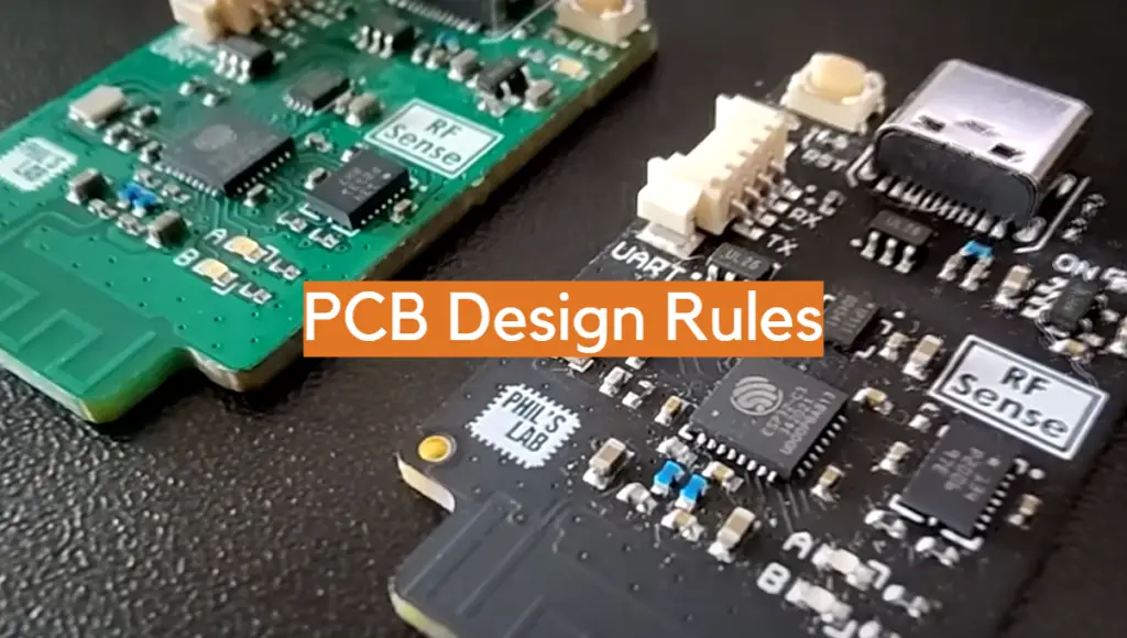 PCB Design Rules - ElectronicsHacks