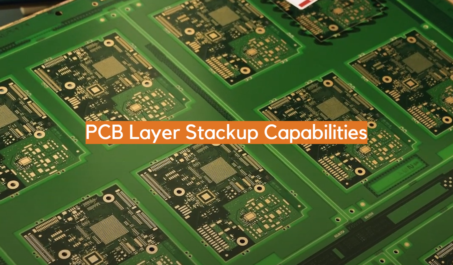 PCB Layer Stackup Capabilities - ElectronicsHacks