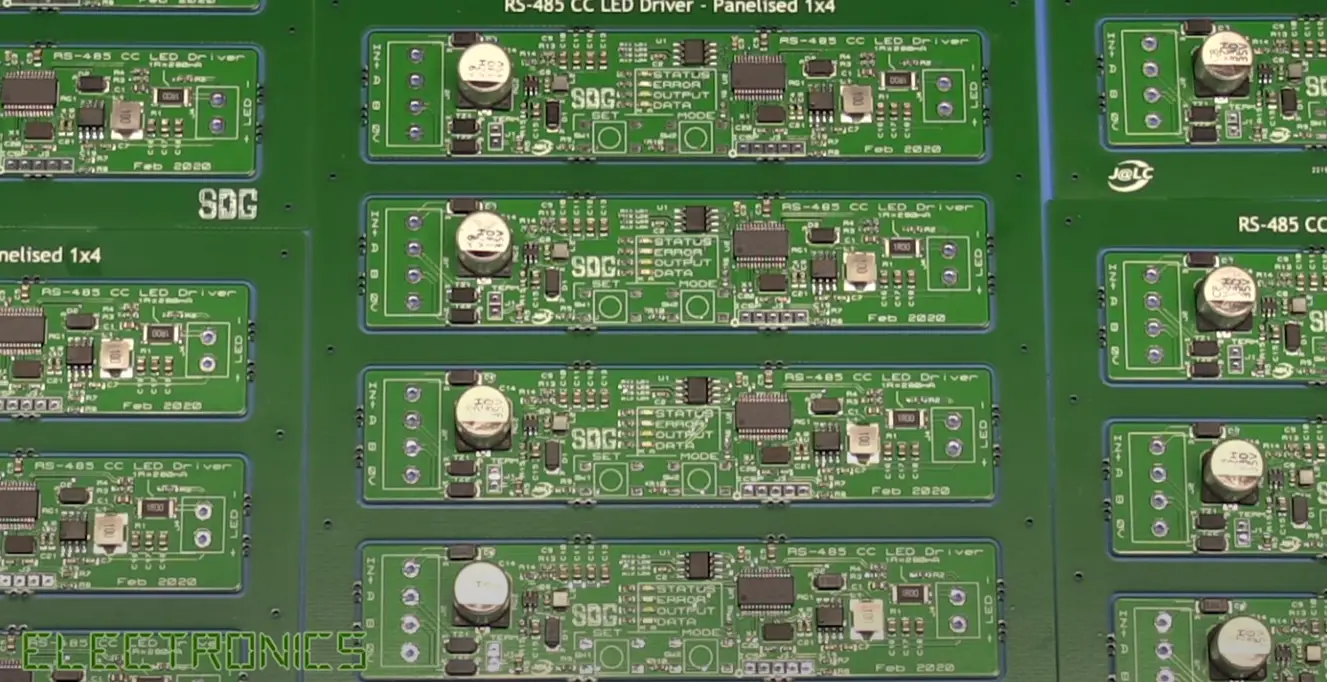 PCB Panelization Guide - ElectronicsHacks