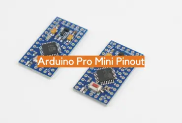 Arduino Pro Mini Pinout