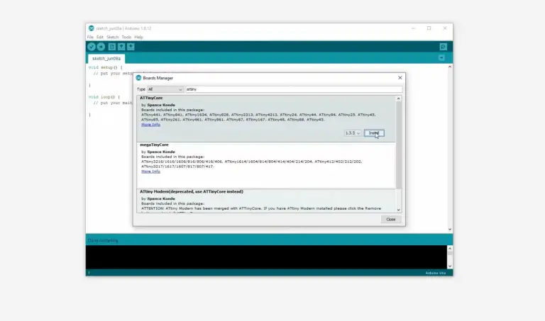 How to Program ATtiny85 with Arduino? - ElectronicsHacks