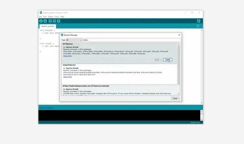 How to Program ATtiny85 with Arduino? - ElectronicsHacks