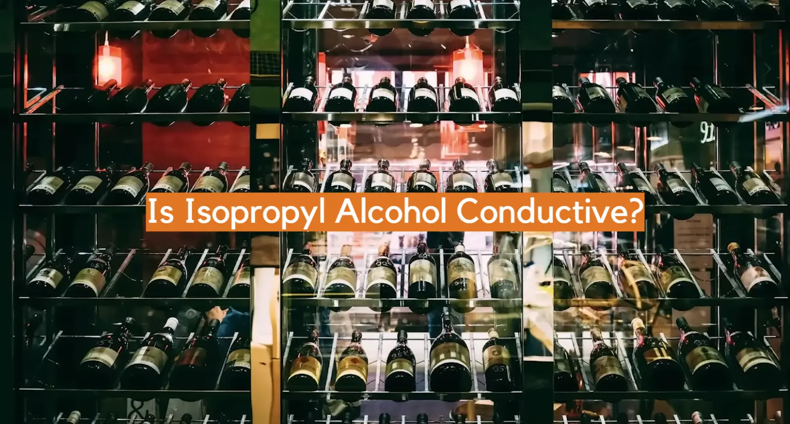 Is Isopropyl Alcohol Conductive?