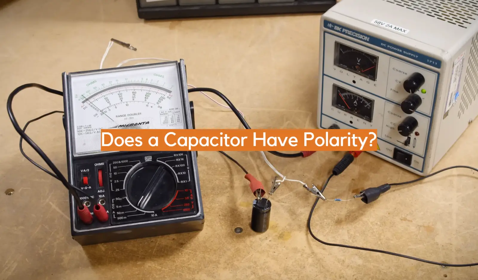 Does a Capacitor Have Polarity?