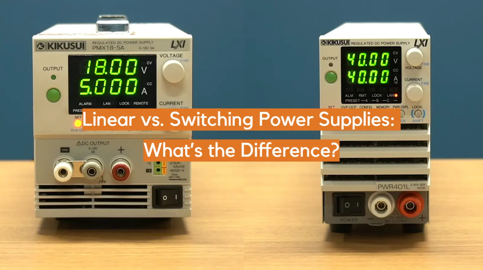 Linear vs. Switching Power Supplies: What’s the Difference?