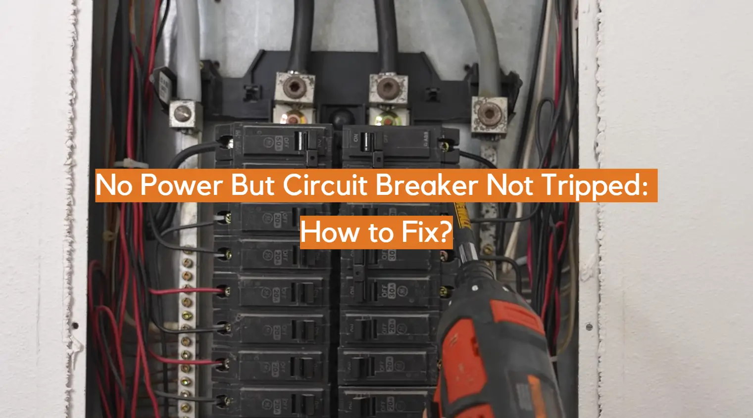 No Power But Circuit Breaker Not Tripped: How to Fix?