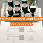 What the Standard Lead Spacing for Capacitors?