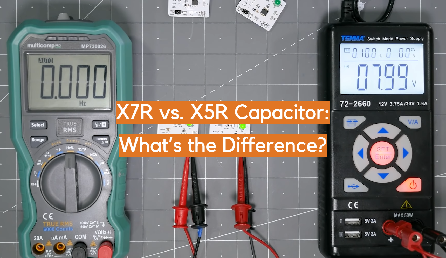 X7R vs. X5R Capacitor What’s the Difference? ElectronicsHacks