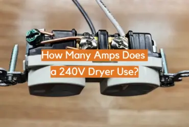 How Many Amps Does a 240V Dryer Use?