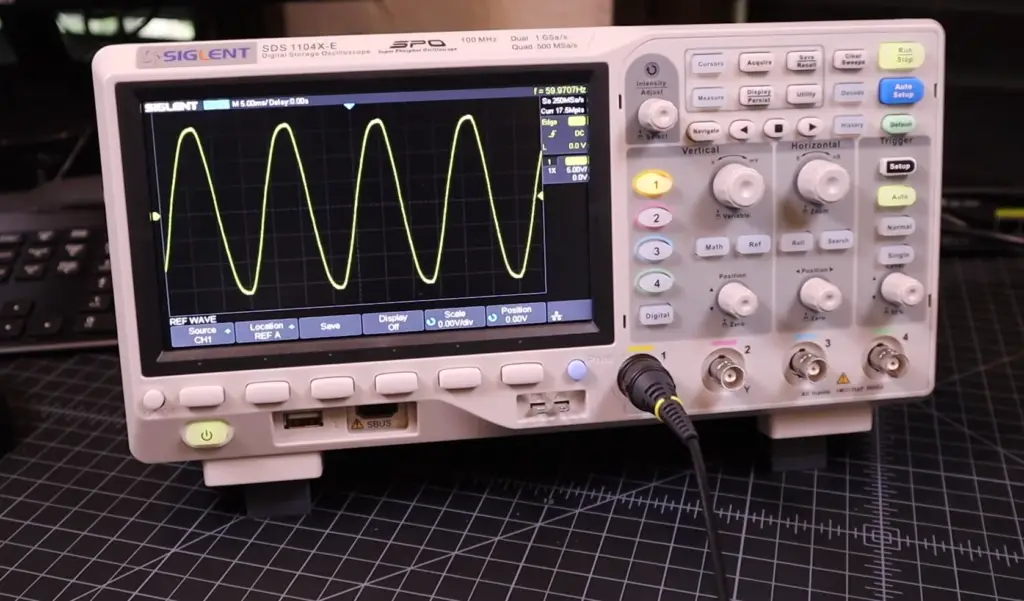 What Is A Division On An Oscilloscope?