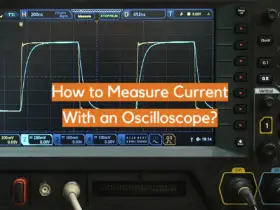 How to Measure Current With an Oscilloscope?